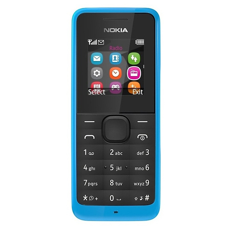 Điện Thoại Nokia 105 Zin 2016 2 Sim,chưa Kèm Pin Sạc