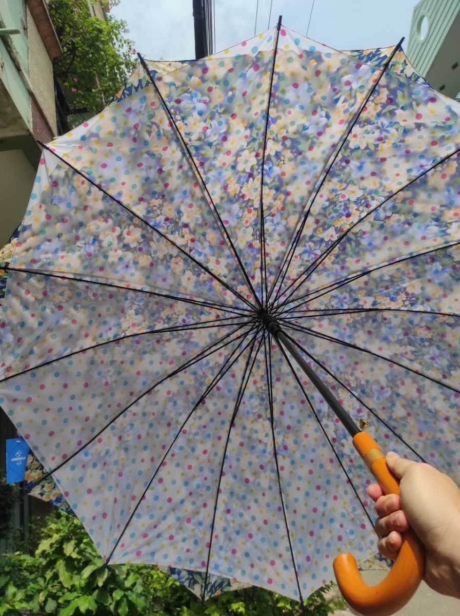 Dù Bấm Xếp 2 Chiều 118X95Cm