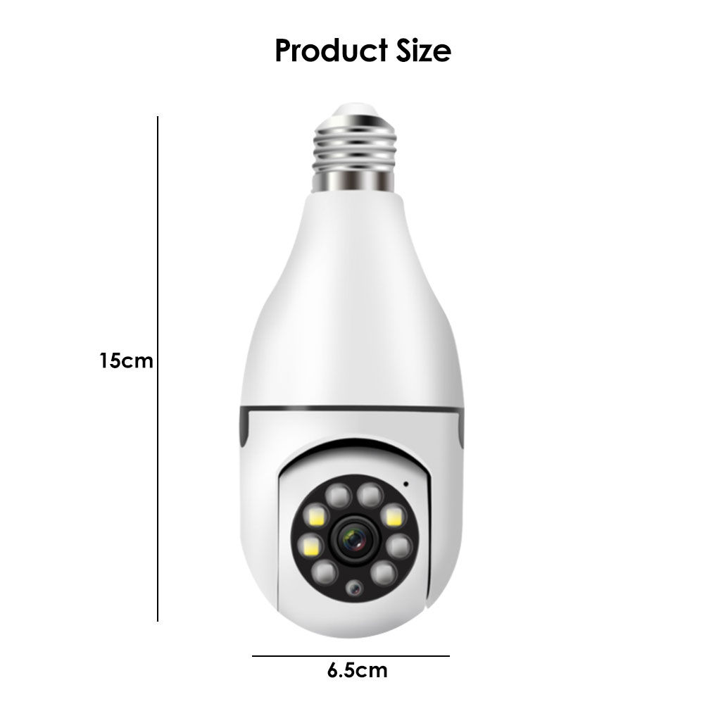 Camera Yoosee Bóng Đèn Thế Hệ Mới 8 Led 5.0Mp