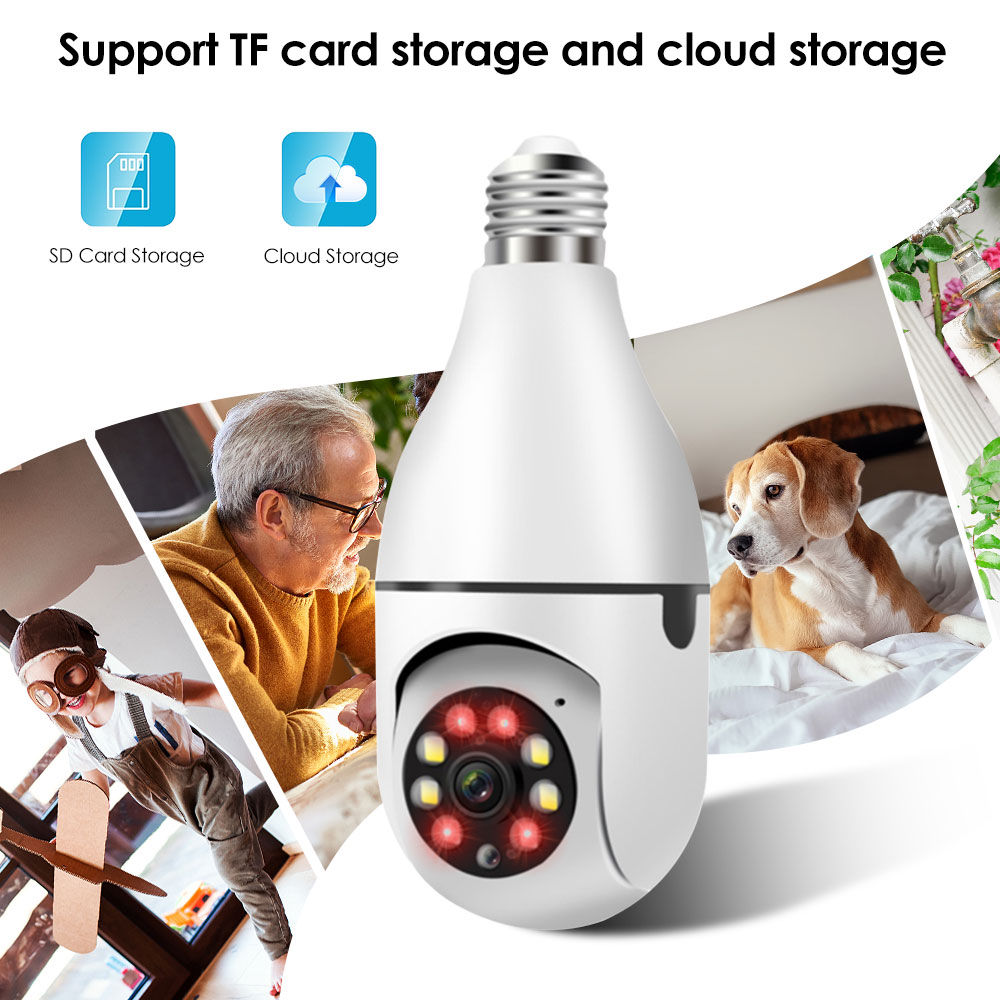 Camera Yoosee Bóng Đèn Thế Hệ Mới 8 Led 5.0Mp
