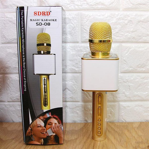 Sd-08 – Micro Karaoke Kèm Loa Bluetooth 3 Trong 1