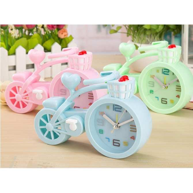 Đồng Hồ Báo Thức Hình Xe Đạp