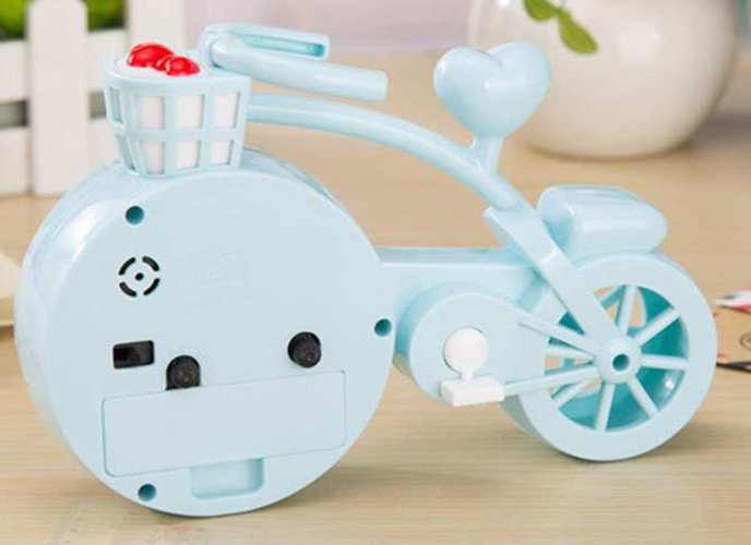 Đồng Hồ Báo Thức Hình Xe Đạp