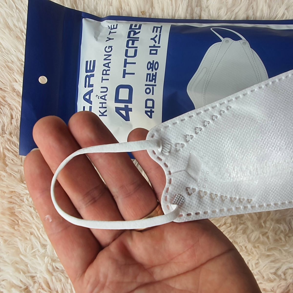 Khẩu Trang Kf94 Kín Mặt Bịch 10 Cái