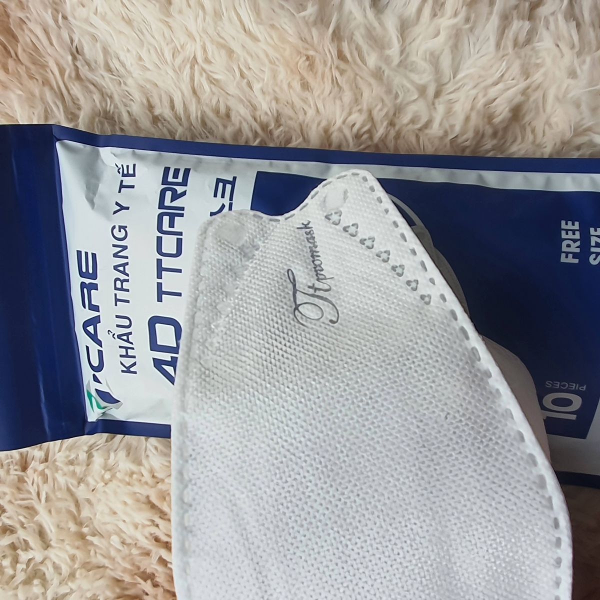 Khẩu Trang Kf94 Kín Mặt Bịch 10 Cái