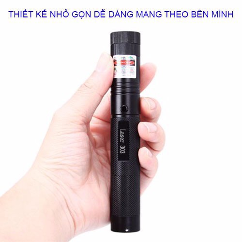 Đèn Pin Chiếu Tia Laser 303
