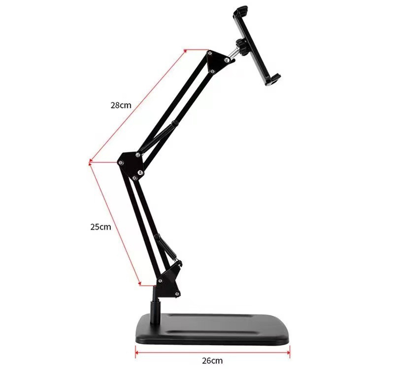 Giá Đỡ Kẹp Ipad Khớp Nâng Xoay 360 Độ Đa Năng