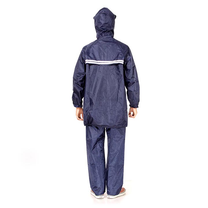Bộ Quần Áo Đi Mưa Vải Dù Siêu Bền Size 2Xl