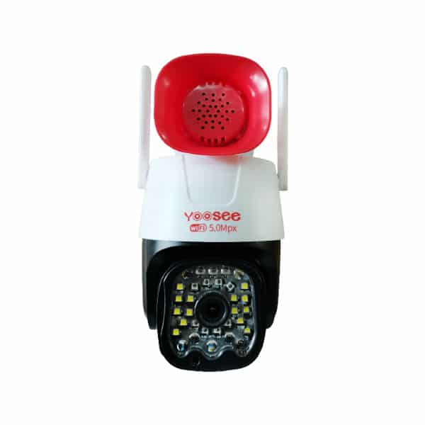 Camera Yoosee Ptz Kèm Loa Lớn 5.0Mpx 4 Râu Ptz-32L-Db-5.0, Hỗ Trợ Đèn Báo Động Cao Cấp