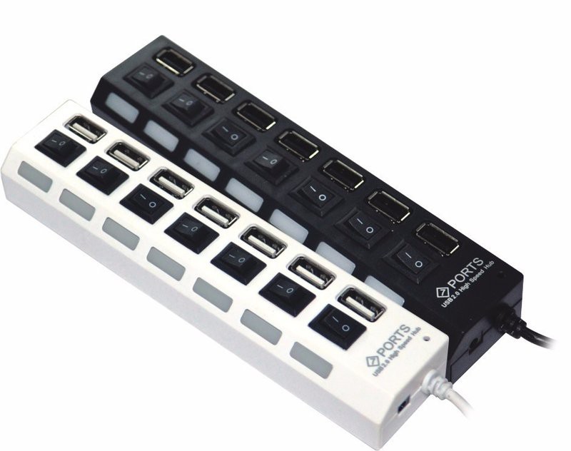 Hub Usb 7 Cổng Đa Năng Có Công Tắc