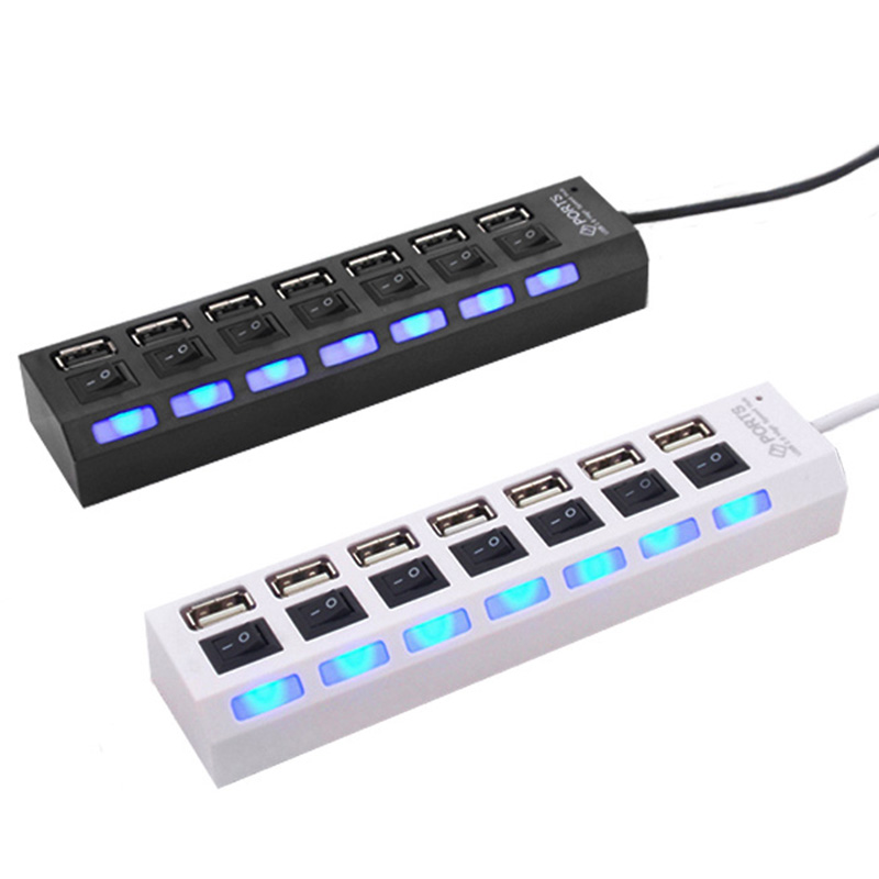 Hub Usb 7 Cổng Đa Năng Có Công Tắc