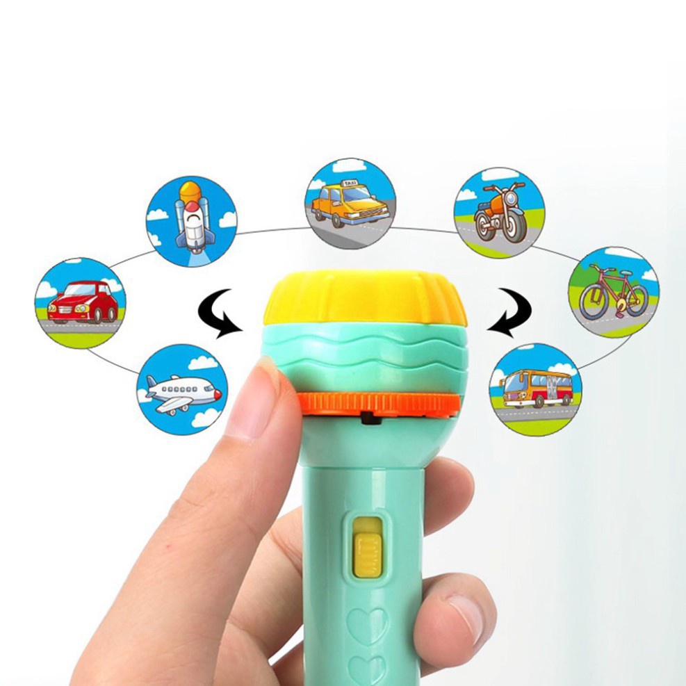 Đèn Pin Chiếu 24 Hình Ảnh Cho Bé (Hình Micoro)