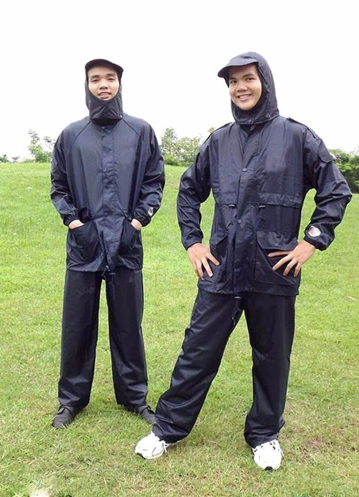 Áo Mưa Bộ Vải Dù Siêu Bền