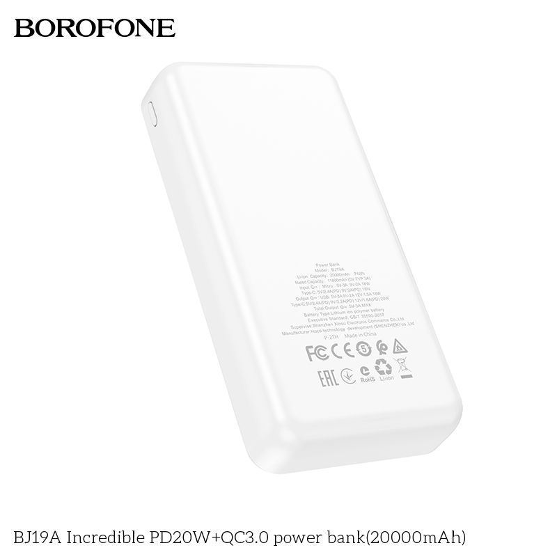 Pin Dự Phòng Bj19A 20.000Mah
