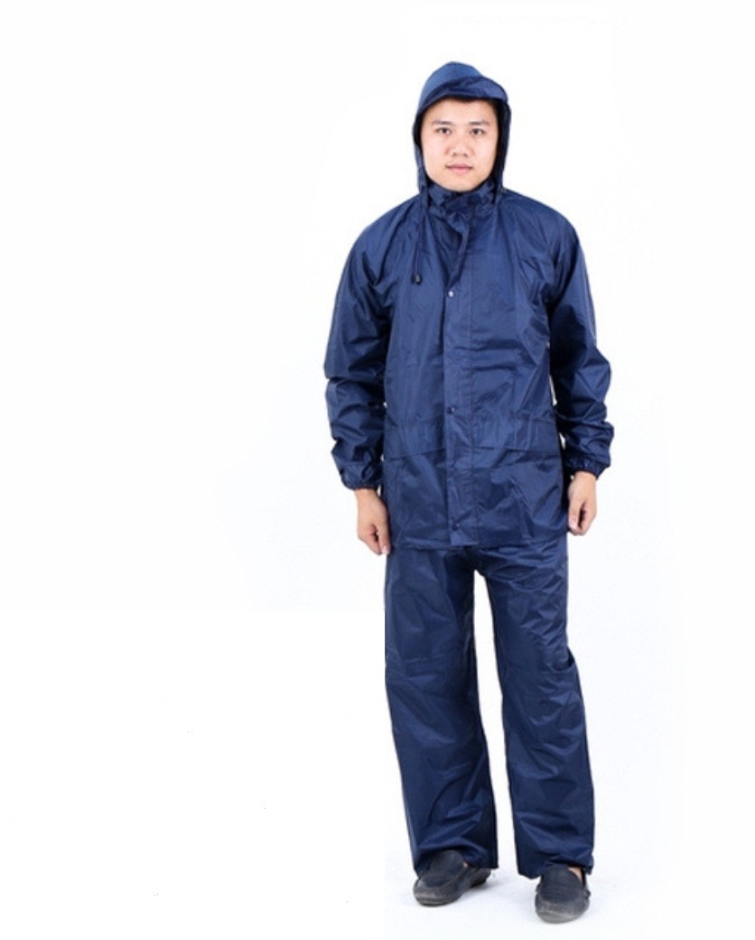 Bộ Quần Áo Đi Mưa Vải Dù Nguyên Bộ Size XXXL (4XL)