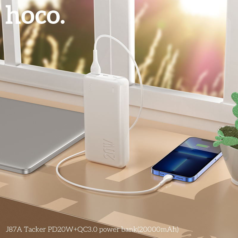 J87A Sdp - Sạc Nhanh 20W Qc3.0-20.000Mah