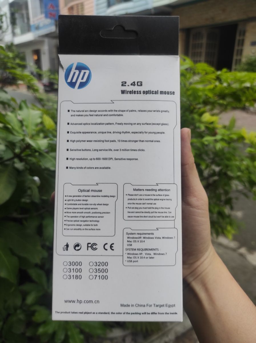 Chuột Không Dây Hp