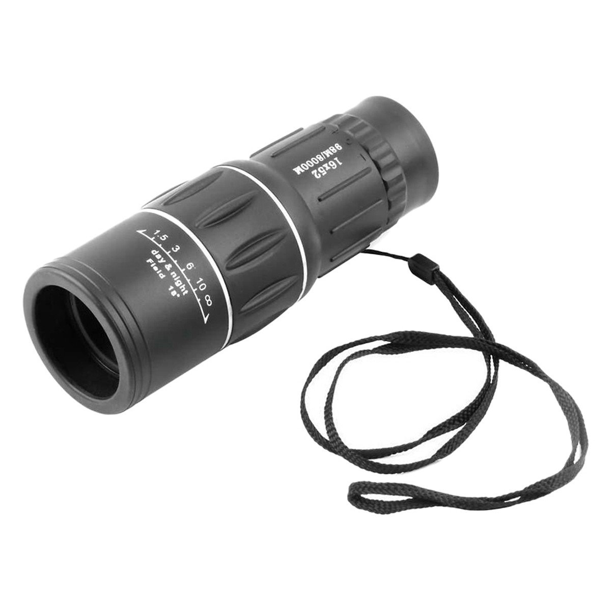 Ống Nhòm Một Mắt Siêu Nét Bushnell Monocular 16x52 66m/8000m Cao Cấp + Tặng Kèm Túi Đựng