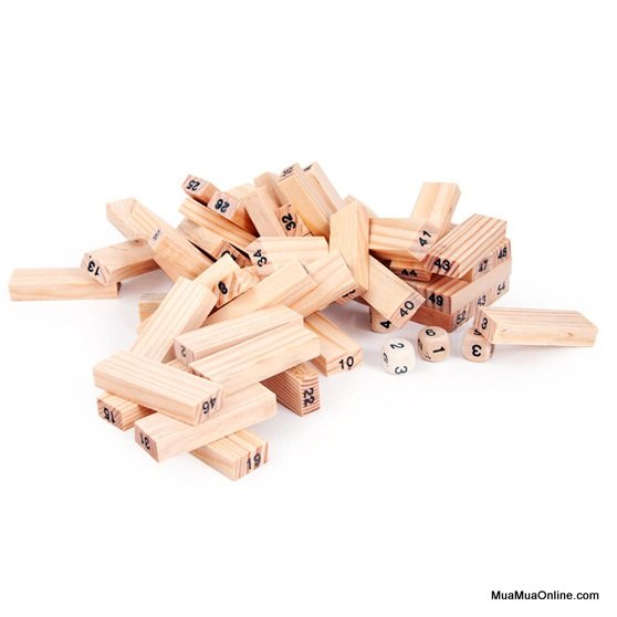 Bộ Trò Chơi Rút Gỗ 48 Thanh Wood Toy