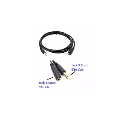 Dây Loa AV 1.5m Nối Dài 1 Đầu Dương 1 Đầu Âm Cao Cấp