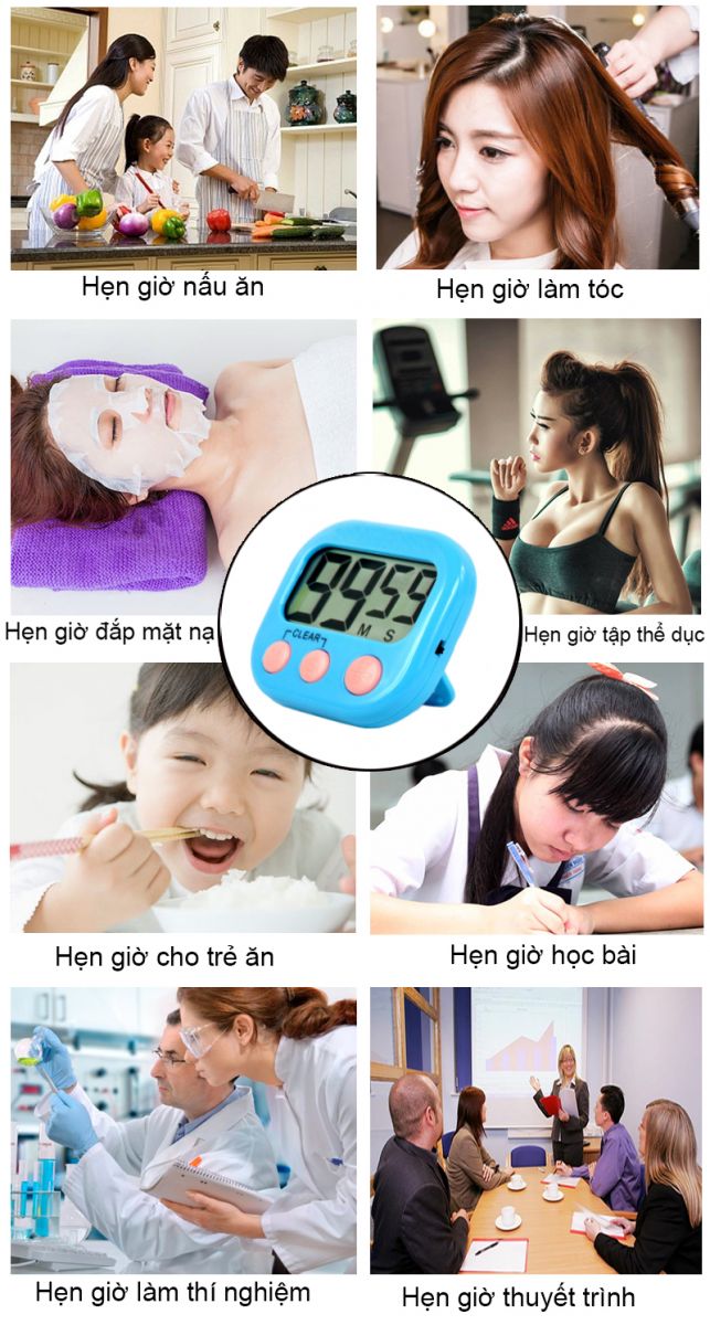 Đồng Hồ Đếm Ngược Có Giá Đỡ