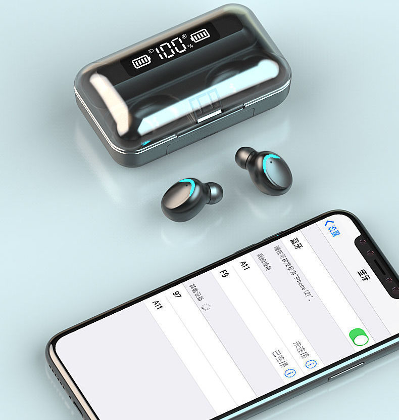 Tai Bluetooth Tws F9 Pro V5.1
