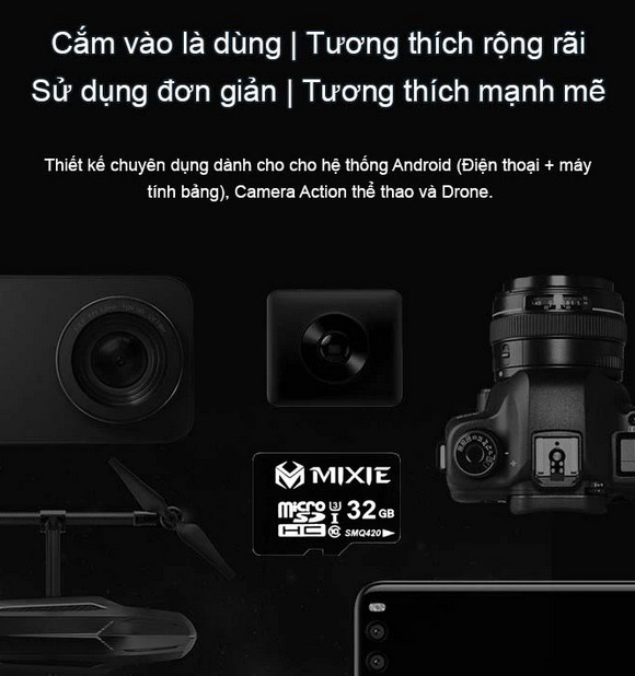 Thẻ Nhớ Mixie 32Gb