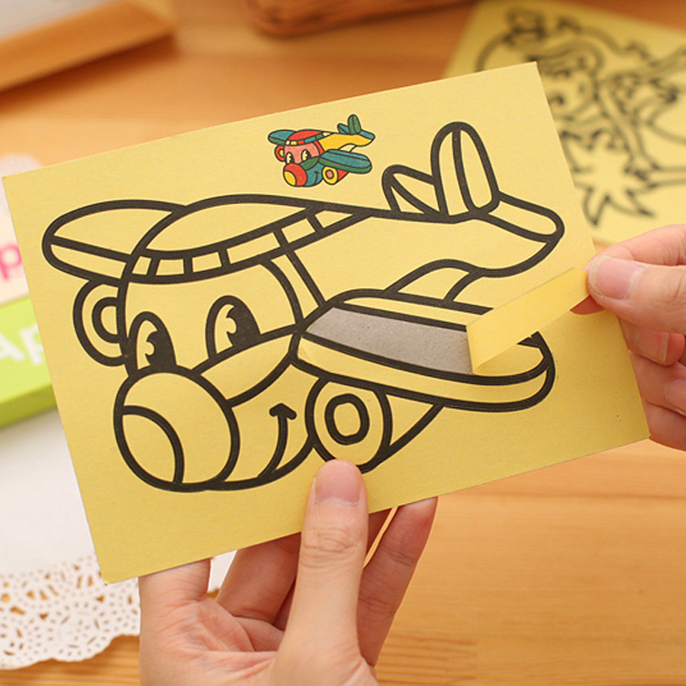 Combo 10 Tranh Cát Cho Bé (nhiều Hình)