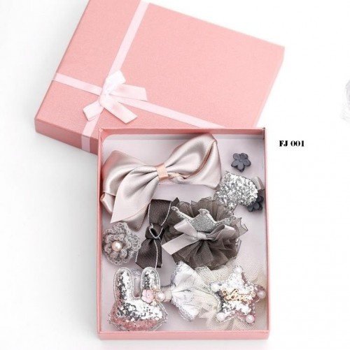 Set 10 Kẹp Tóc Băng Đô Cho Bé Gái