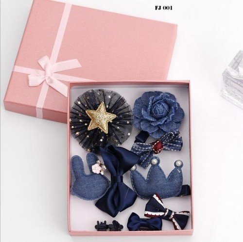 Set 10 Kẹp Tóc Băng Đô Cho Bé Gái