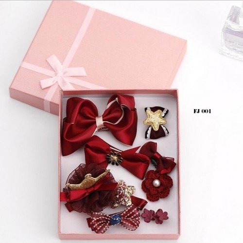 Set 10 Kẹp Tóc Băng Đô Cho Bé Gái