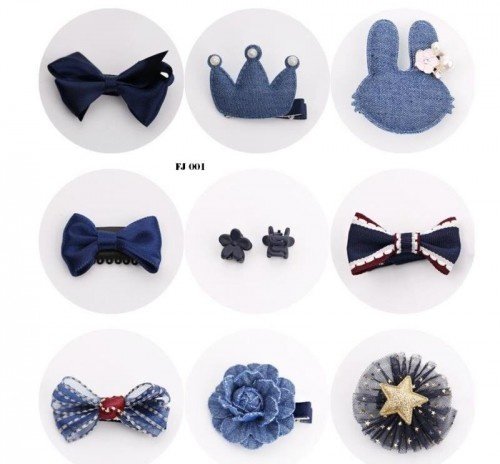 Set 10 Kẹp Tóc Băng Đô Cho Bé Gái
