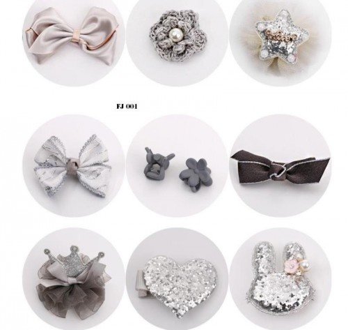 Set 10 Kẹp Tóc Băng Đô Cho Bé Gái