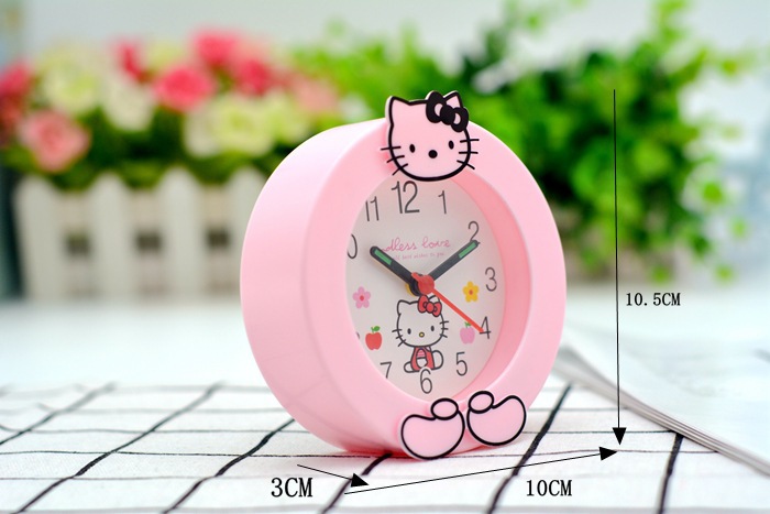 Đồng Hồ Để Bàn Hình Mèo Kitty