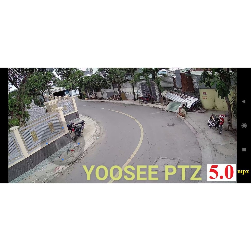 Camera Yoosee PTZ 5.0Mpx Ngoài Trời 15 Led 4 Râu Xoay 360°