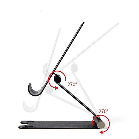 Giá Đỡ Điện Thoại A30 Kim Loại Nâng 270 Độ
