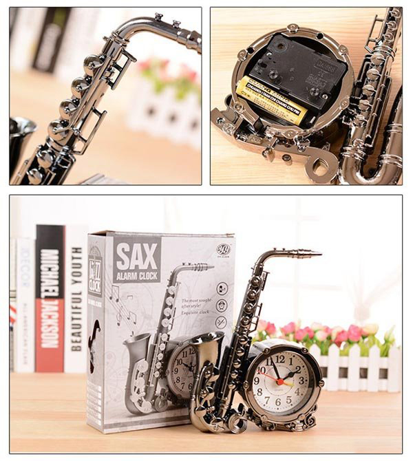 Đồng Hồ Hình Kèn Saxophone
