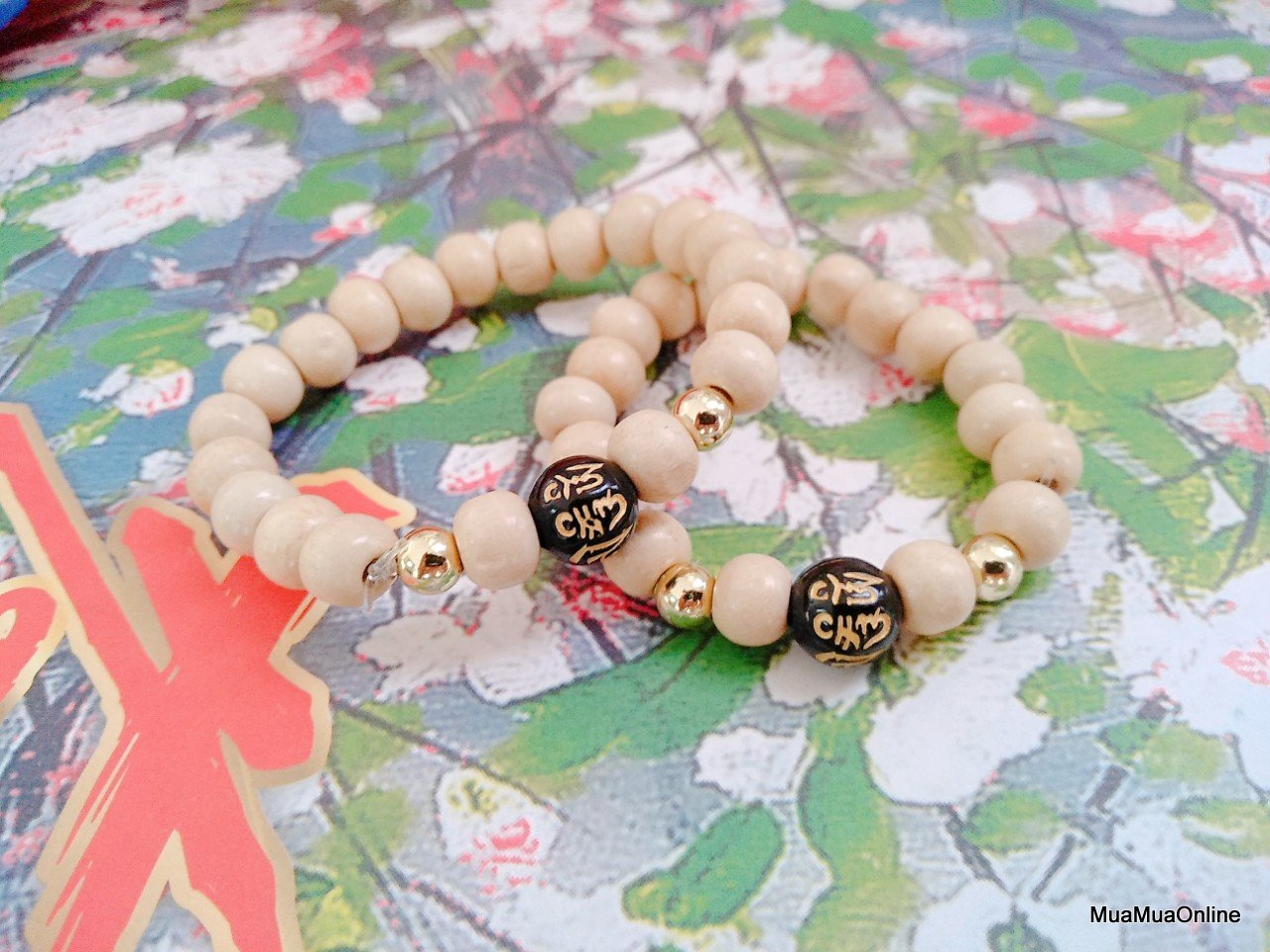 Vòng Dâu Tằm Hoa Văn Cho Bé