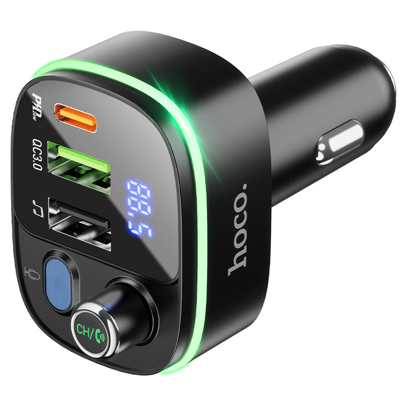 Tẩu Sạc Nhanh E62 Pd20W+Qc3.0 Kiêm Tai Bluetooth Đài Fm