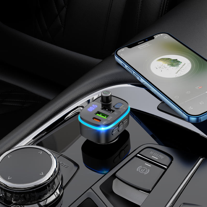 Tẩu Sạc Nhanh E62 Pd20W+Qc3.0 Kiêm Tai Bluetooth Đài Fm