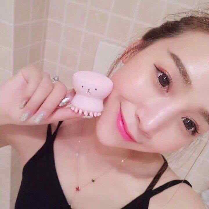 Cọ Rửa Mặt Và Masage Bạch Tuộc Cao Cấp Cọ Rửa Mặt Và Masage Bạch Tuộc Cao Cấp