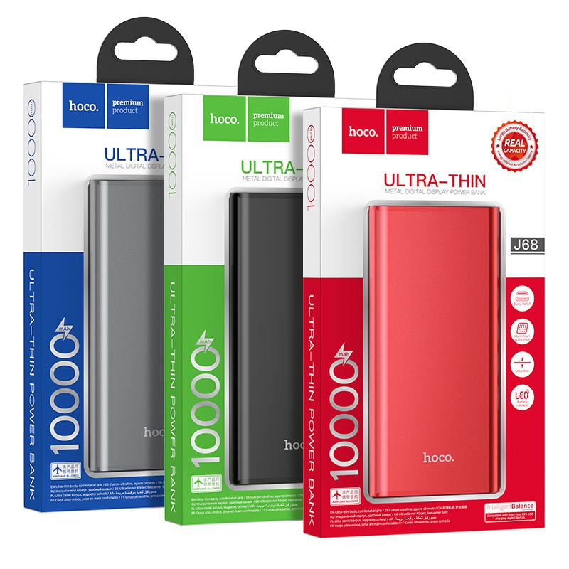 Pin Sạc Dự Phòng Hoco J68 10000Mah
