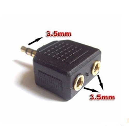 Đầu Chia Jack Tai Nghe, Loa Chuẩn 3.5 Từ 1 Ra 2 Cao Cấp