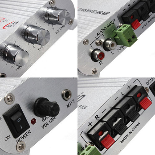 Ampli Mini Lepy Hi-Fi 2.1 Lp-838 Cao Cấp + Kèm Adapter