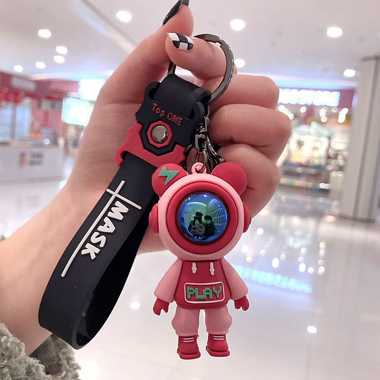 Móc Khoá Hình Gấu 4 Màu