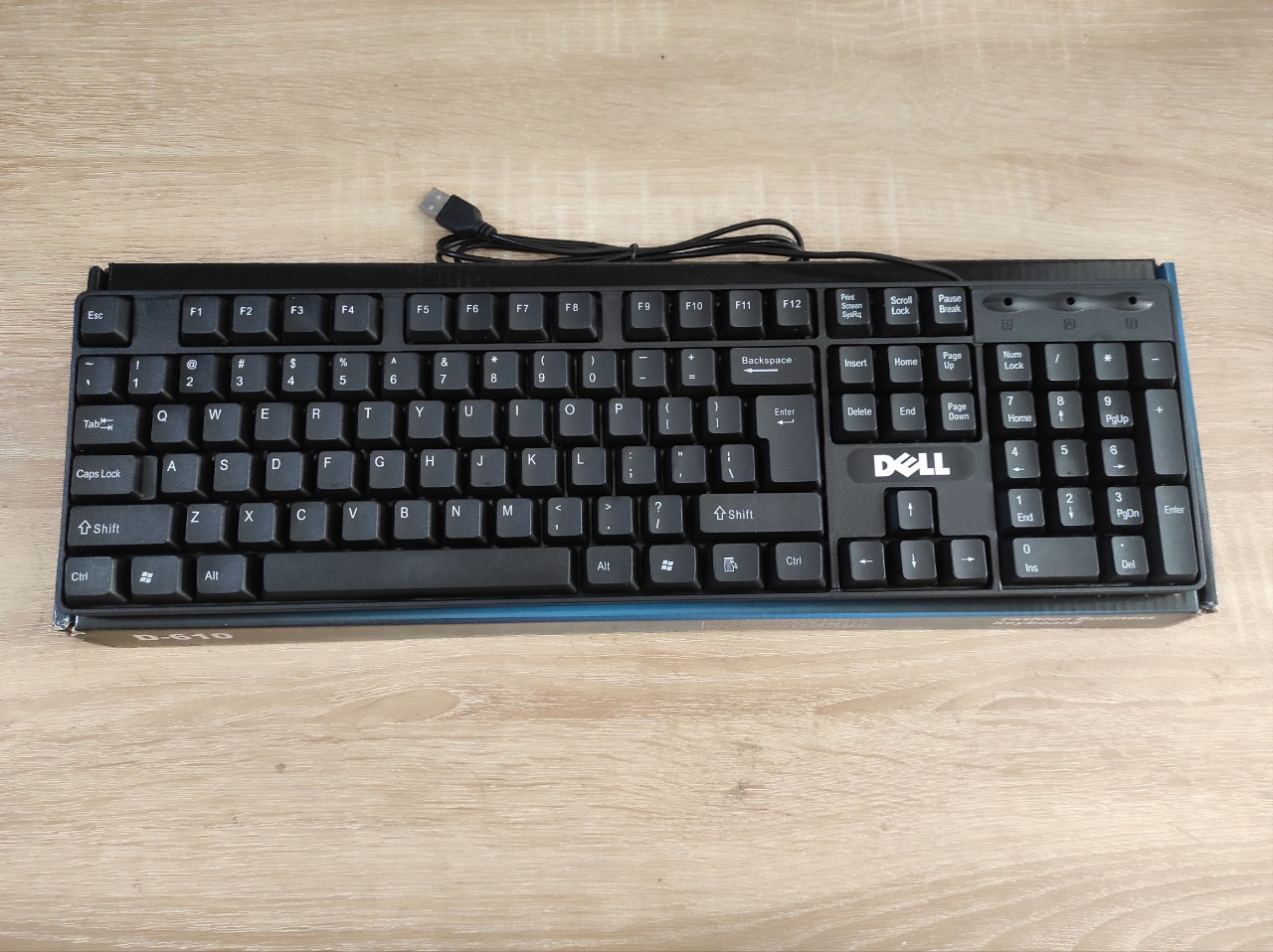 Bàn Phím Máy Tính Có Dây Dell D-610