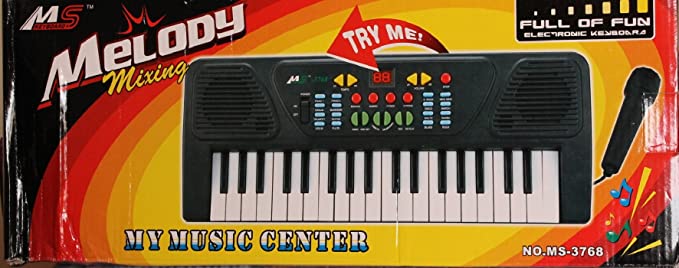 Đàn Organ Melody Mixing 37 Phím Kèm Micro Và Sạc Cho Bé
