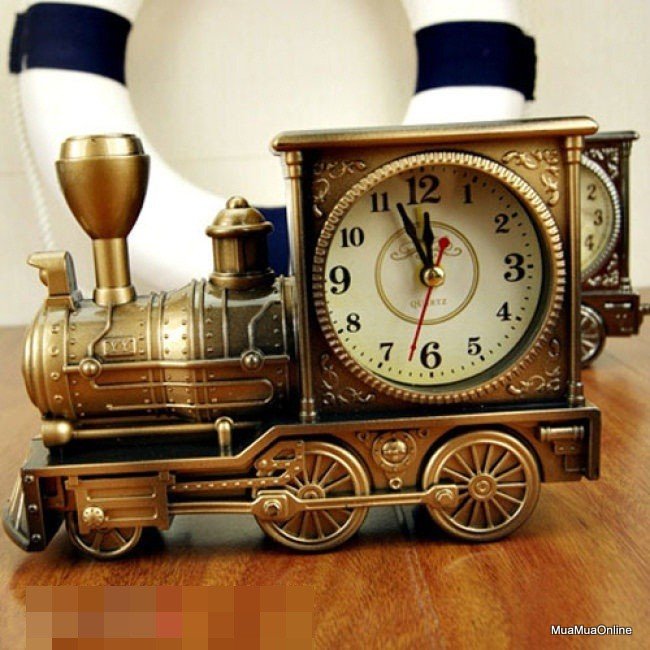 Đồng Hồ Để Bàn Hình Xe Lửa Đồng Hồ Để Bàn Hình Xe Lửa