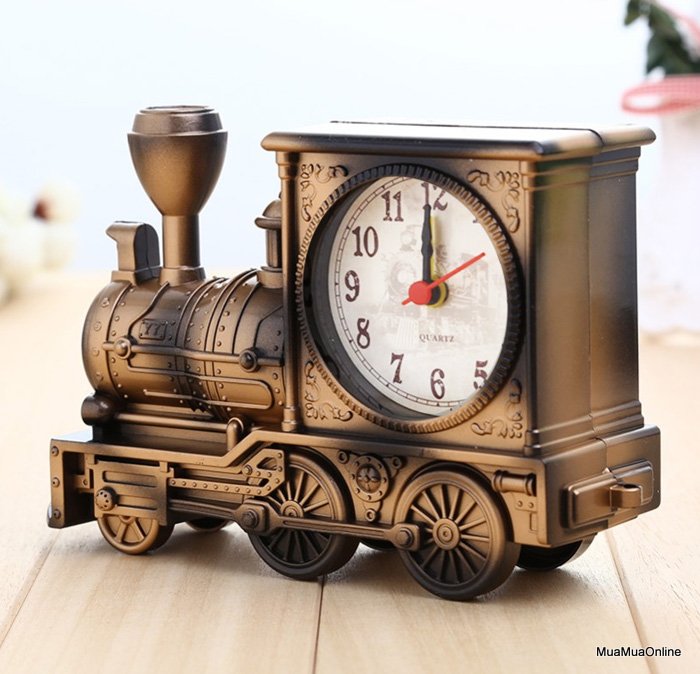 Đồng Hồ Để Bàn Hình Xe Lửa Đồng Hồ Để Bàn Hình Xe Lửa