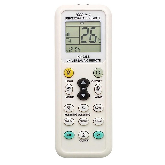 Remote Máy Lạnh Đa Năng K-1028E 1000 In 1 Cao Cấp Remote Máy Lạnh Đa Năng K-1028E 1000 In 1 Cao Cấp
